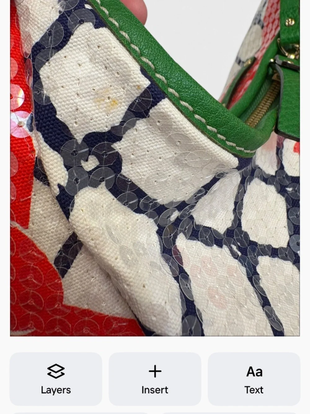 Kate Spade New York limited edition Lobster Cape Cod Hobo bag